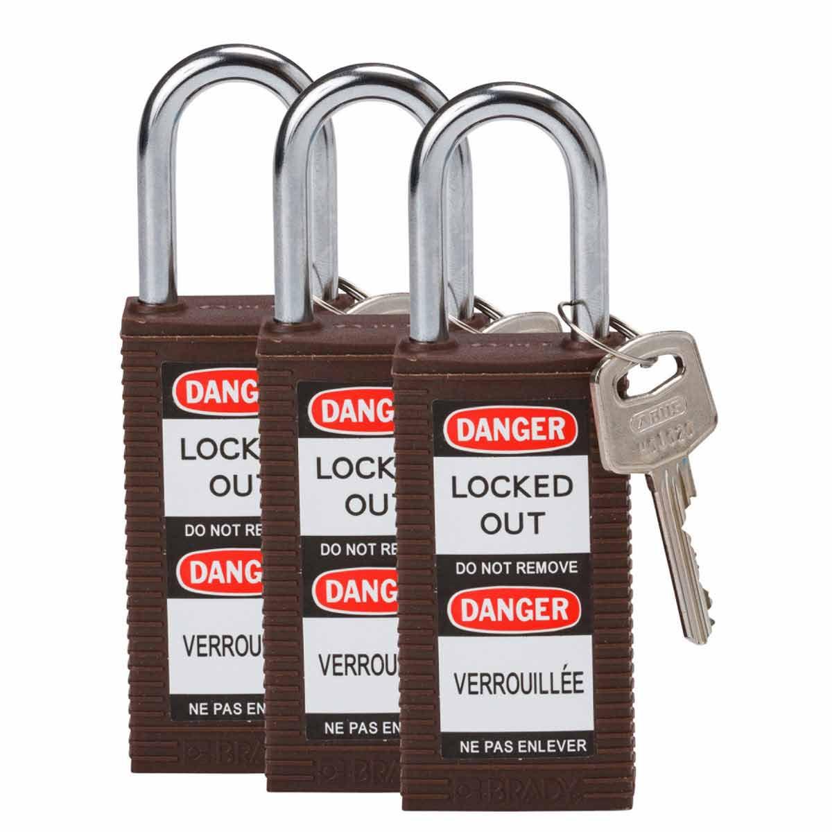 Brady® 123420 Lockout Padlocks