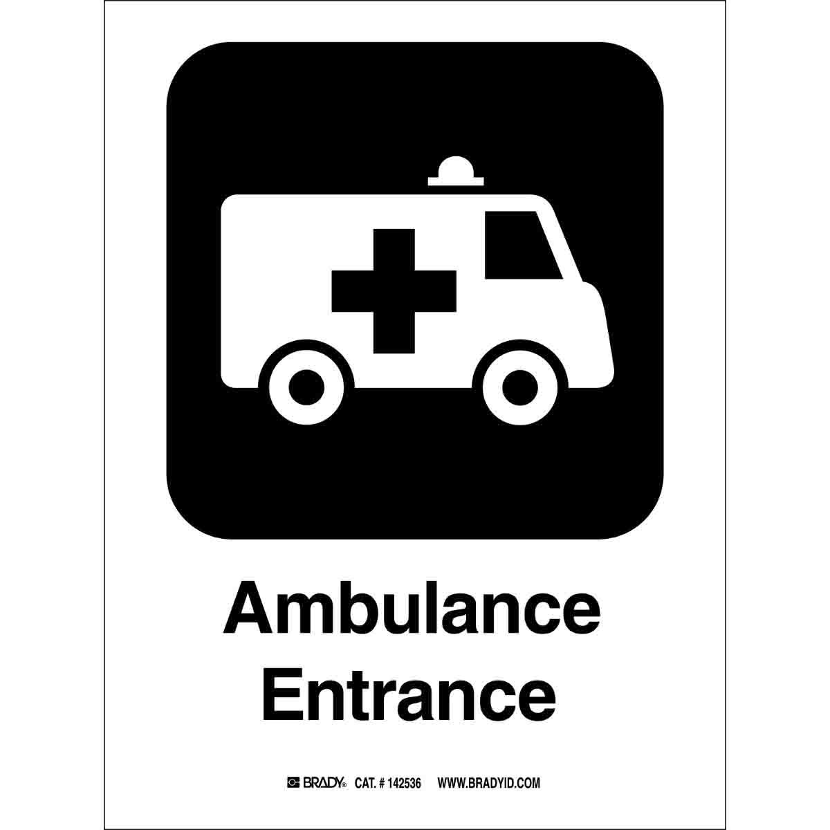 Brady® 142428 Office & Facility Signs
