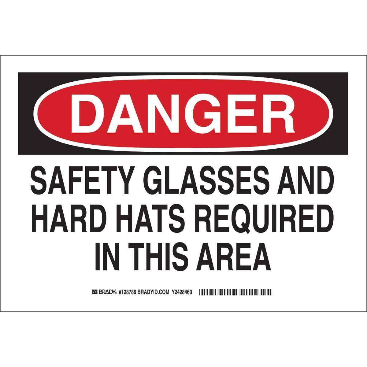 Brady® 128789 Accident Prevention Signs