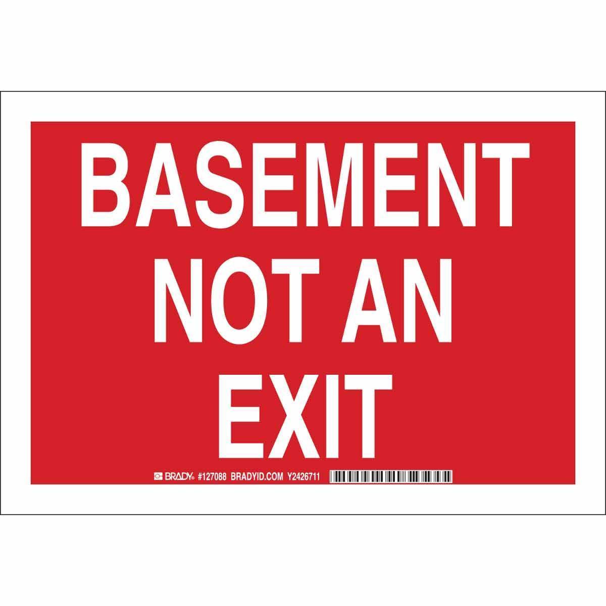 Brady® 127091 Fire, Emergency, Exit & First Aid Signs