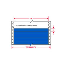 Brady® DAT-177-124-BL Wire & Component Labels