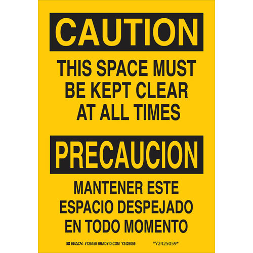Brady® 125462 Office & Facility Signs