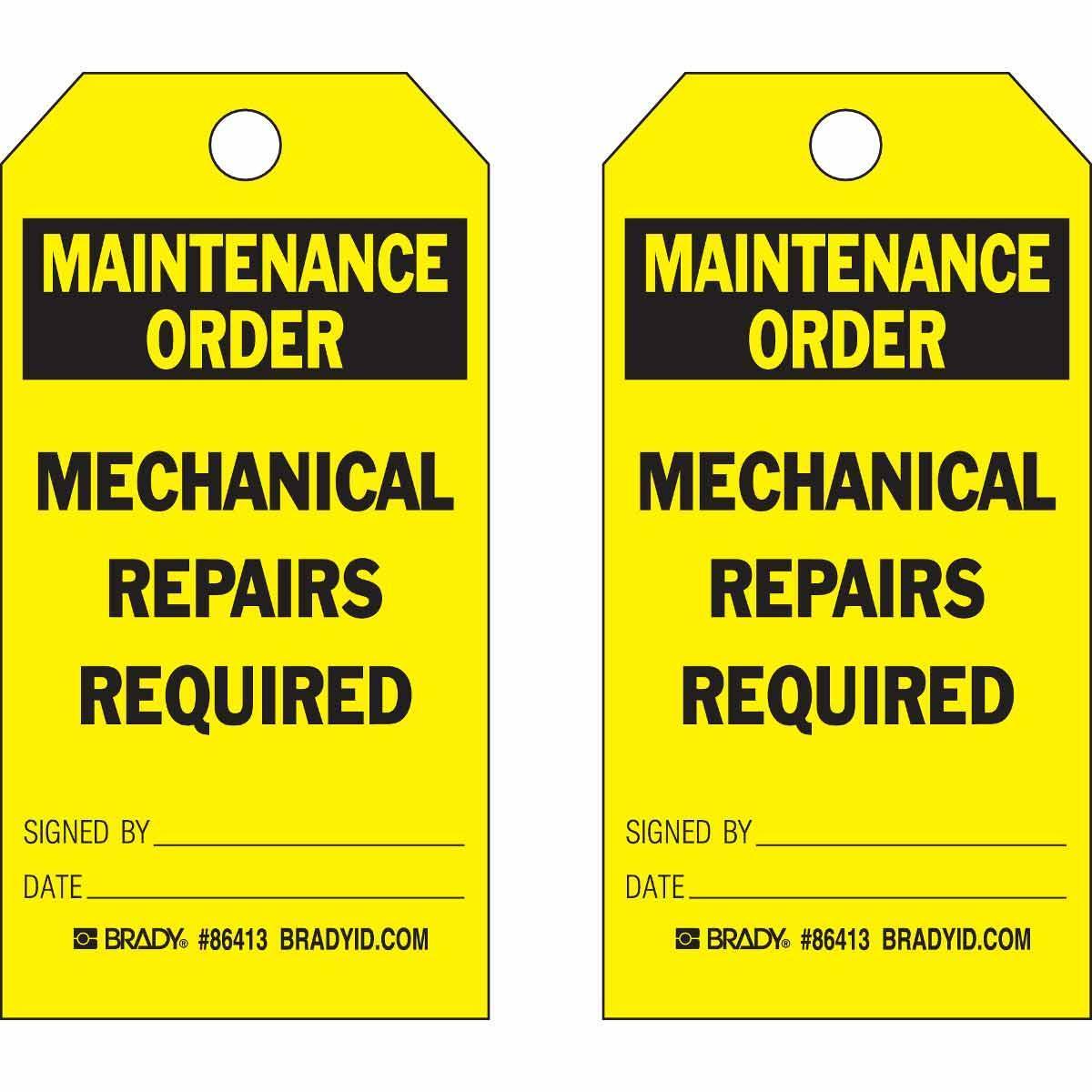 Brady® 86413 Safety & Facility Tags