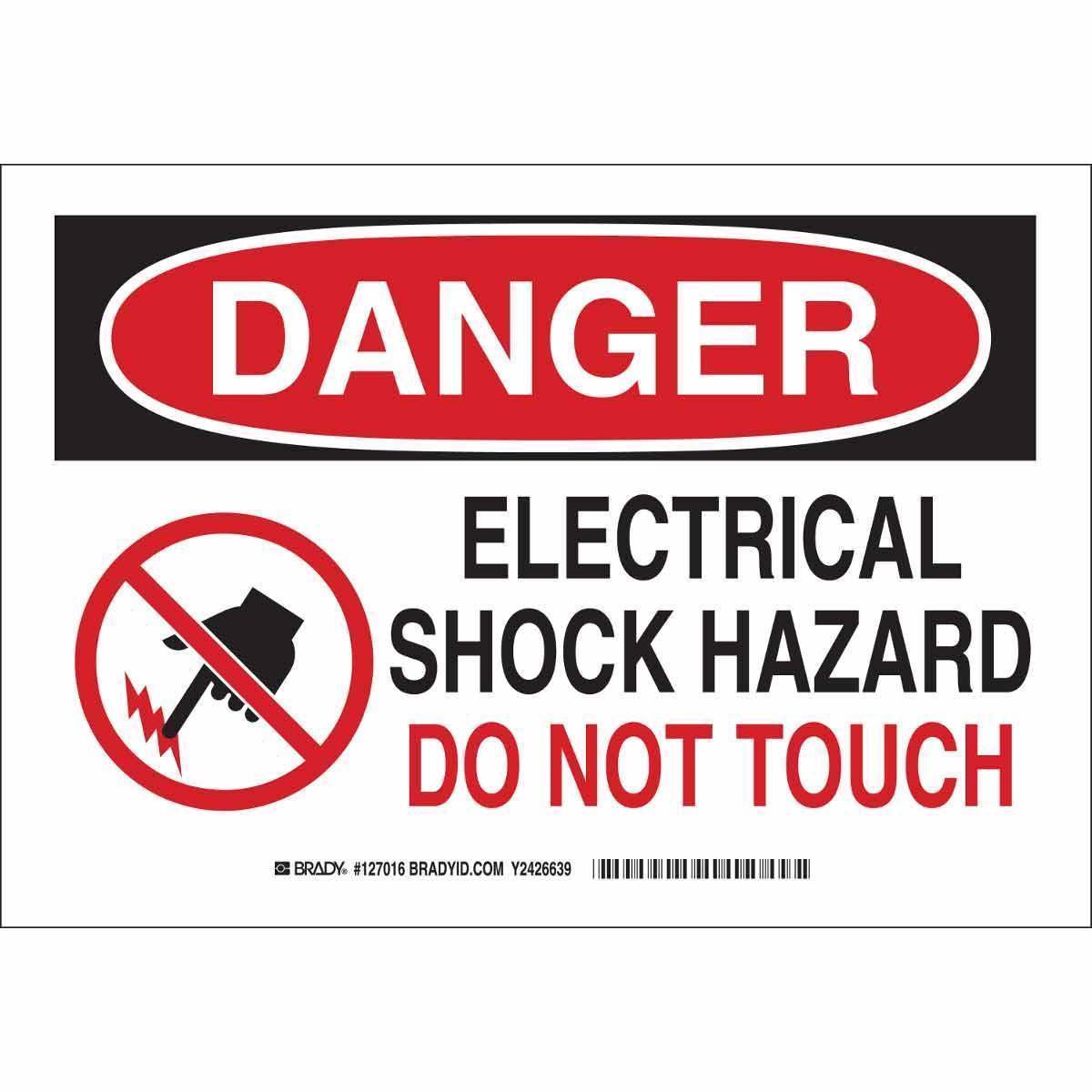 Brady® 127017 Accident Prevention Signs