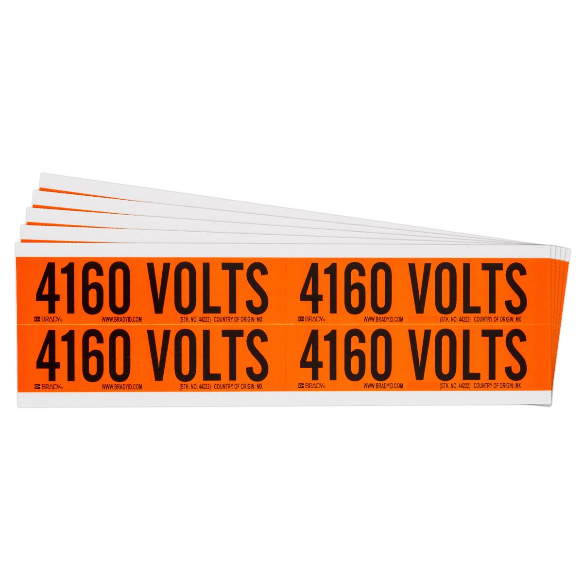 Brady® 152368 Conduit & Voltage Markers