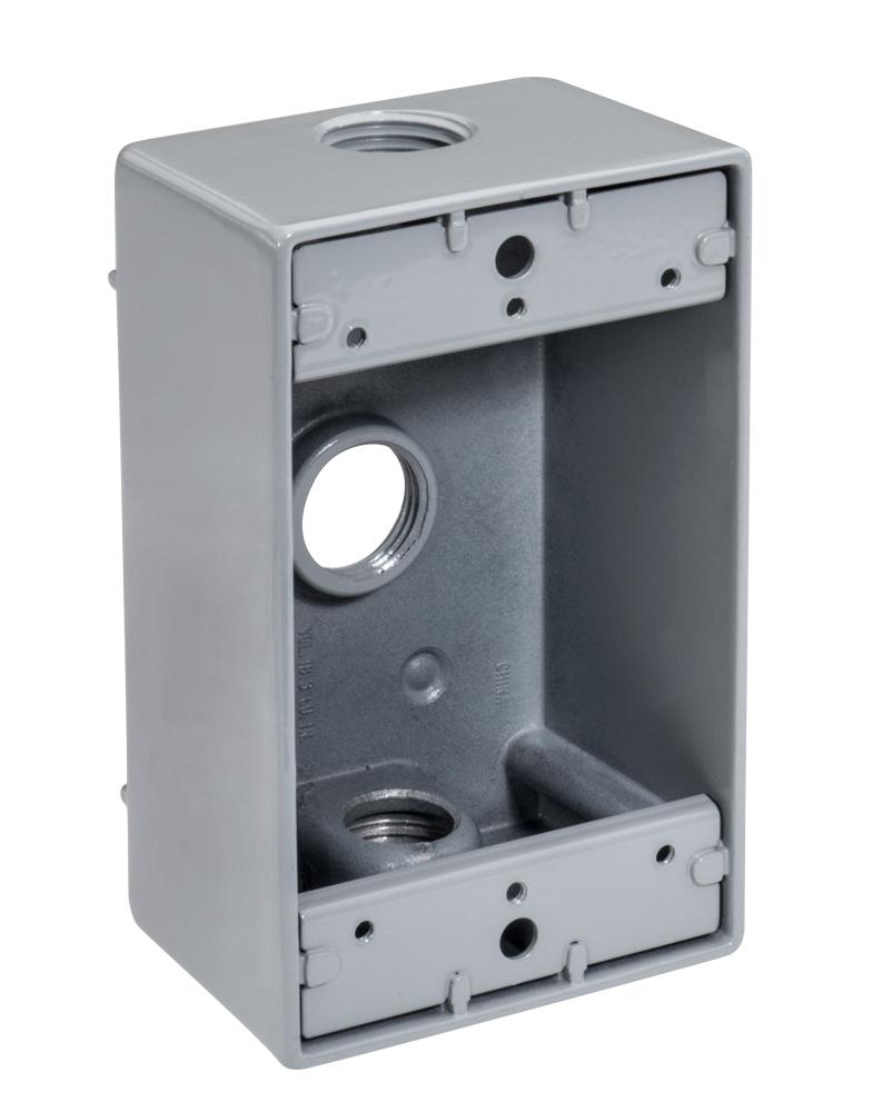 Southwire - Topaz WB1350B Weatherproof Device/Outlet Boxes