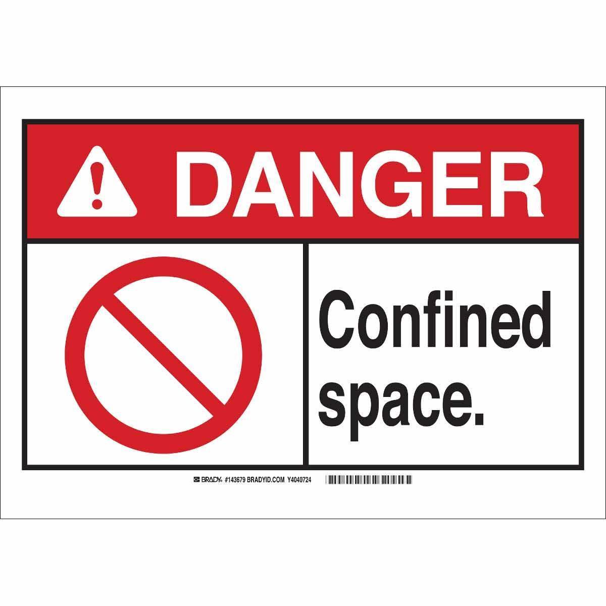 Brady® 143681 Accident Prevention Signs