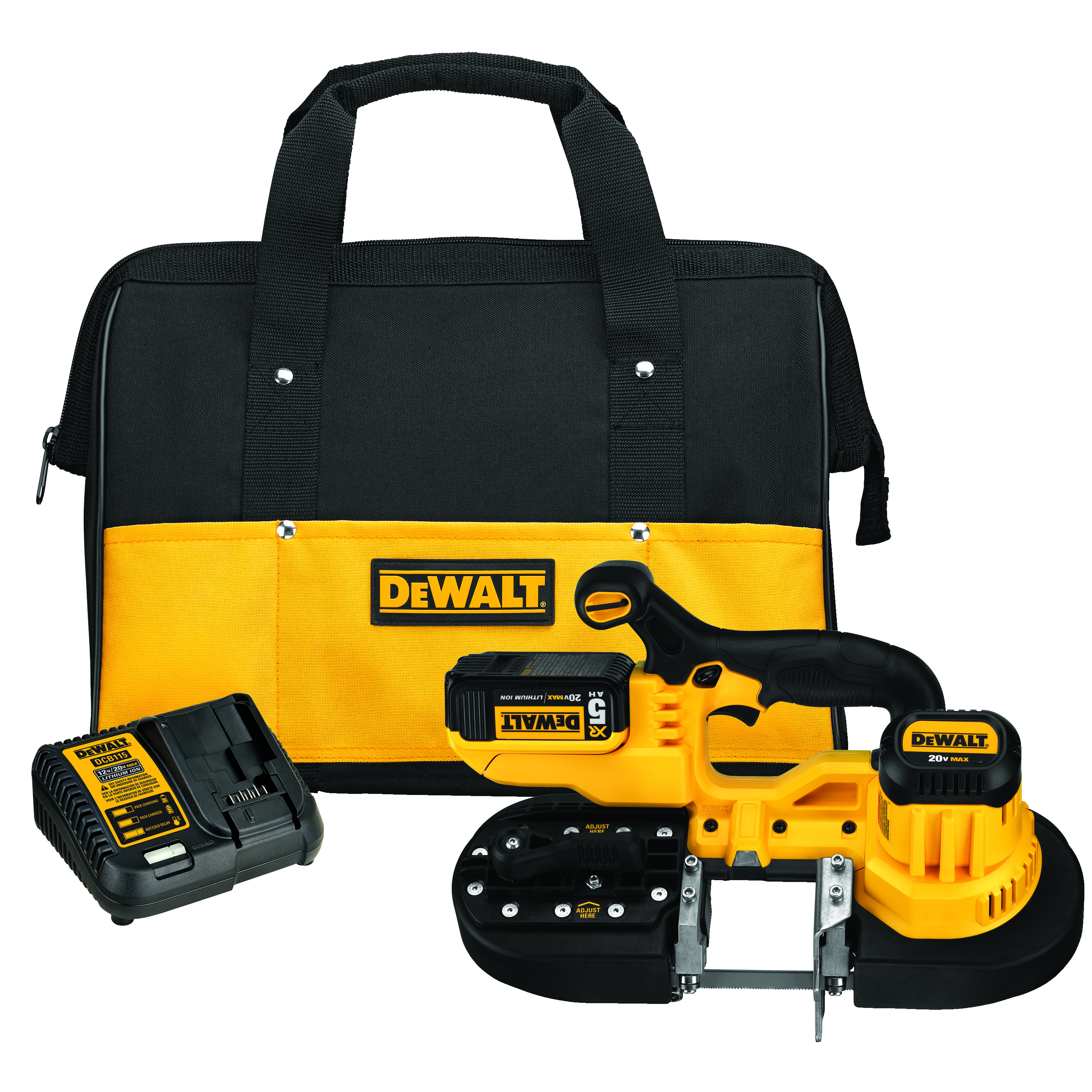 DeWALT® DCS371P1 Cordless Portable Band Saws