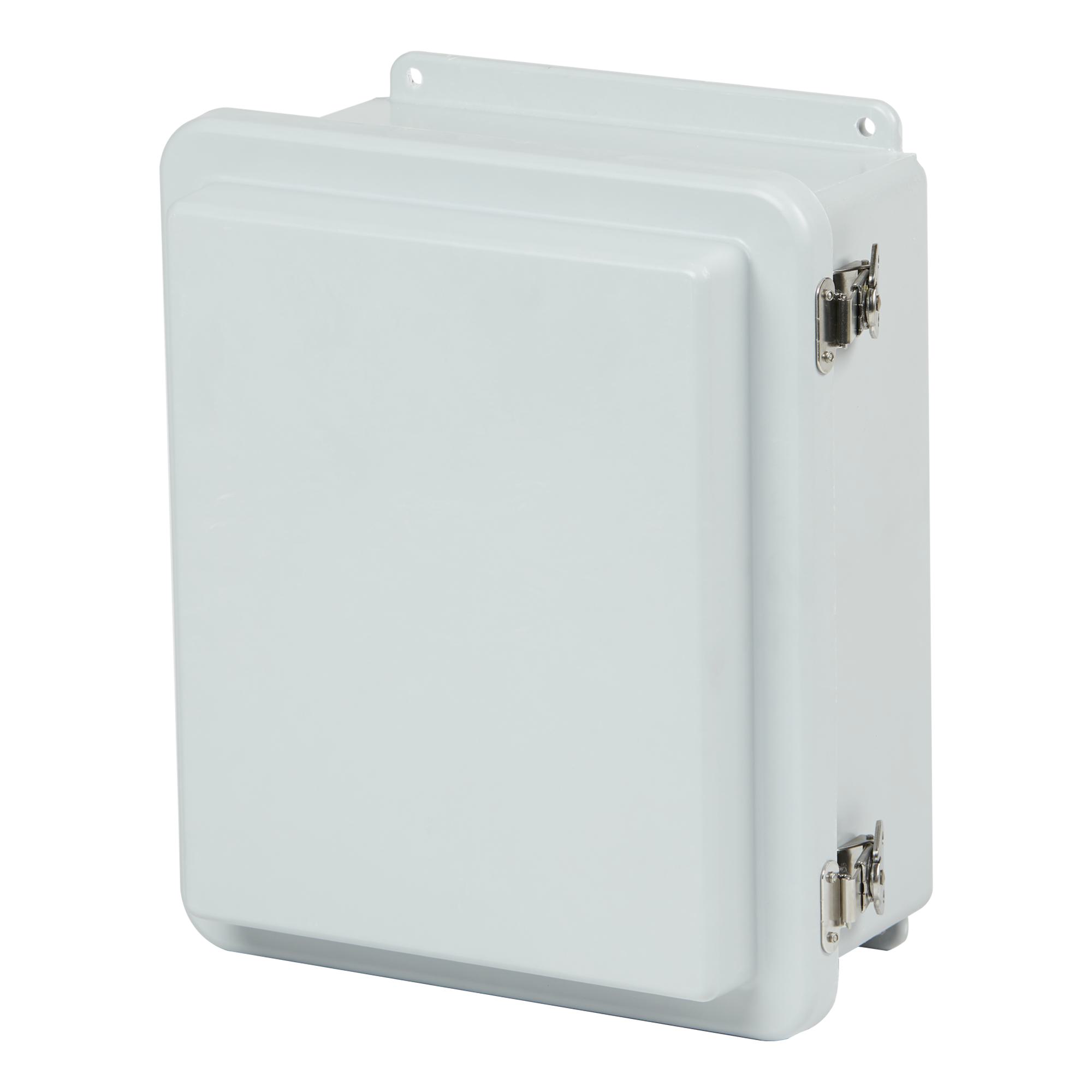 Stahlin RJ1210HLL HLL Configuration Enclosure, 12 in H x 10 in W x 6 in D, NEMA 1/3R/4X/6P/12, Fiberglass Reinforced Polyester