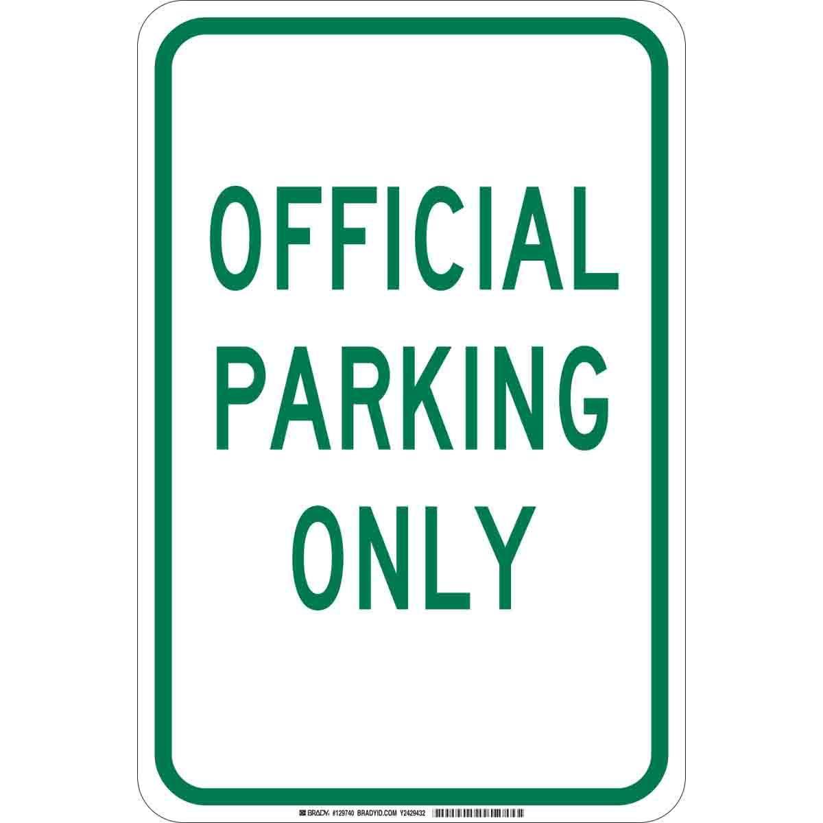 Brady® 129739 Parking & Traffic Signs