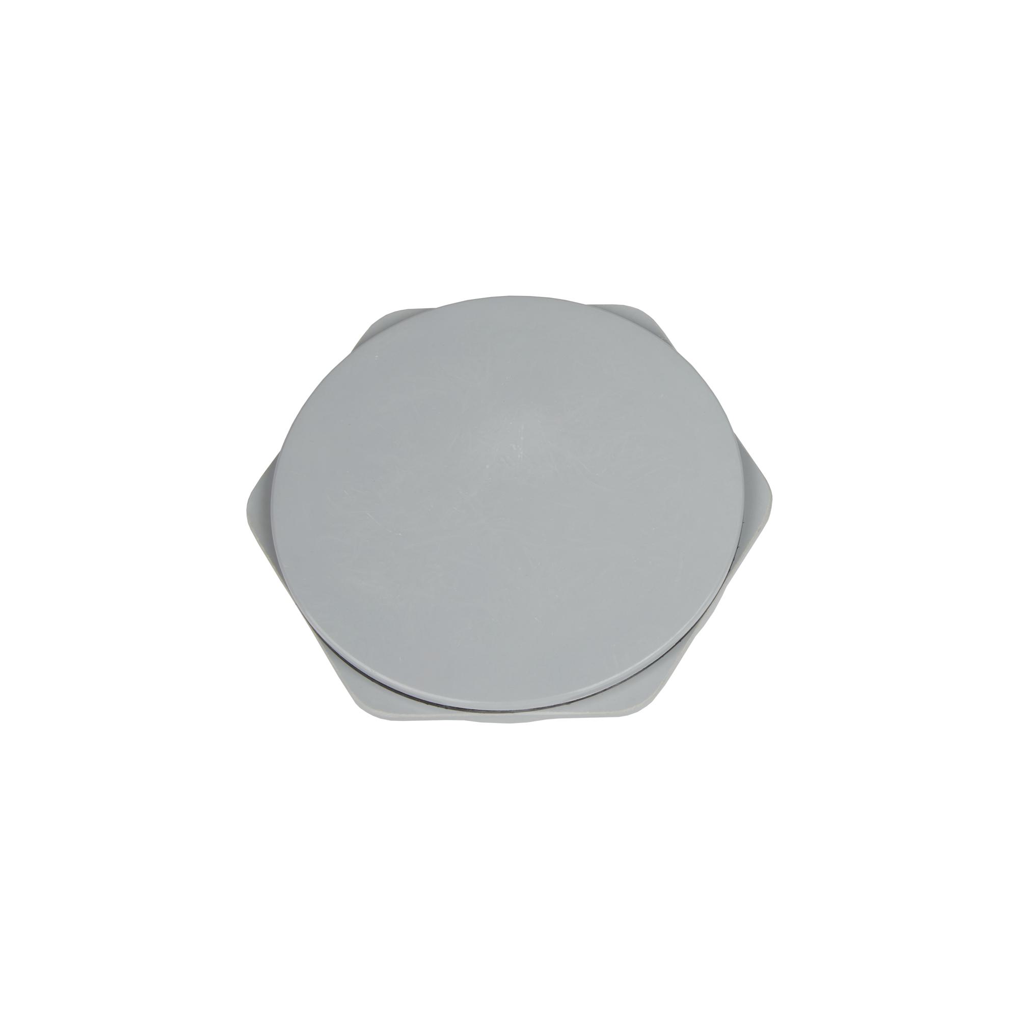 Robroy REHPSERIES3 3 Series PlugIt Hole Plug Assembly, 1 to 1-1/4 in Conduit, 1-3/4 in Hole, For Use With Electrical and Instrument Enclosure, Fiberglass Reinforced Polyester, Matte/Smooth