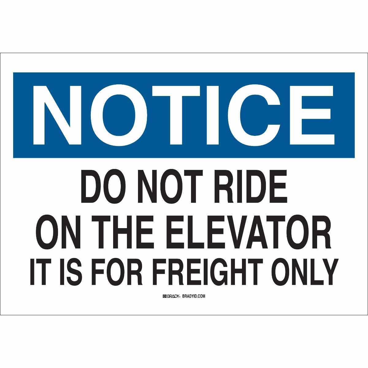Brady® 69162 Accident Prevention Signs
