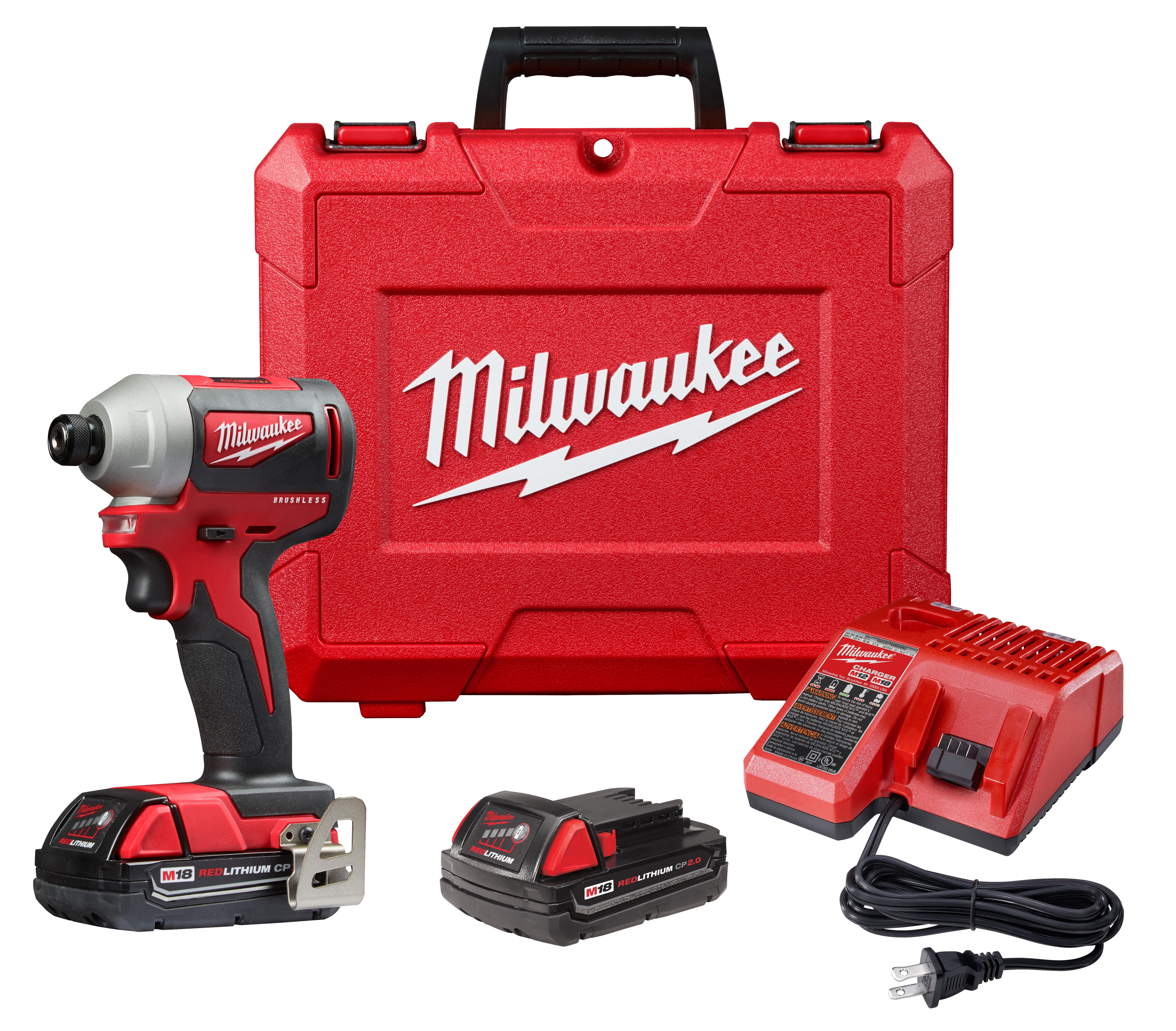 Milwaukee® 2850-22CT Cordless Impact Drivers