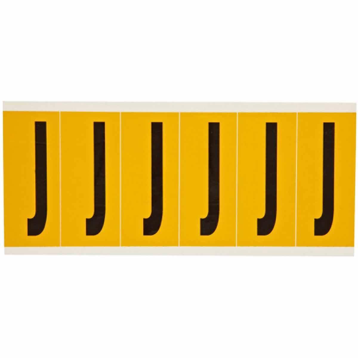 Brady® 1550-J Letters & Numbers