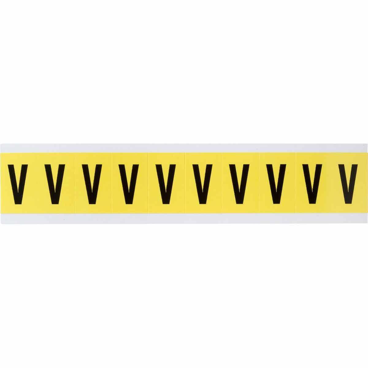 Brady® 3430-V Letters & Numbers
