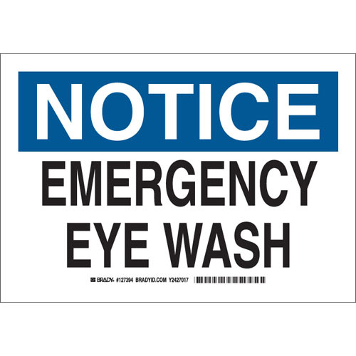 Brady® 127393 Fire, Emergency, Exit & First Aid Signs