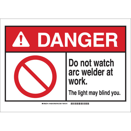 Brady® 144255 Accident Prevention Signs