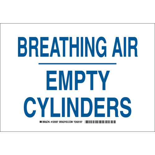Brady® 125595 Chemical & Hazardous Material Signs