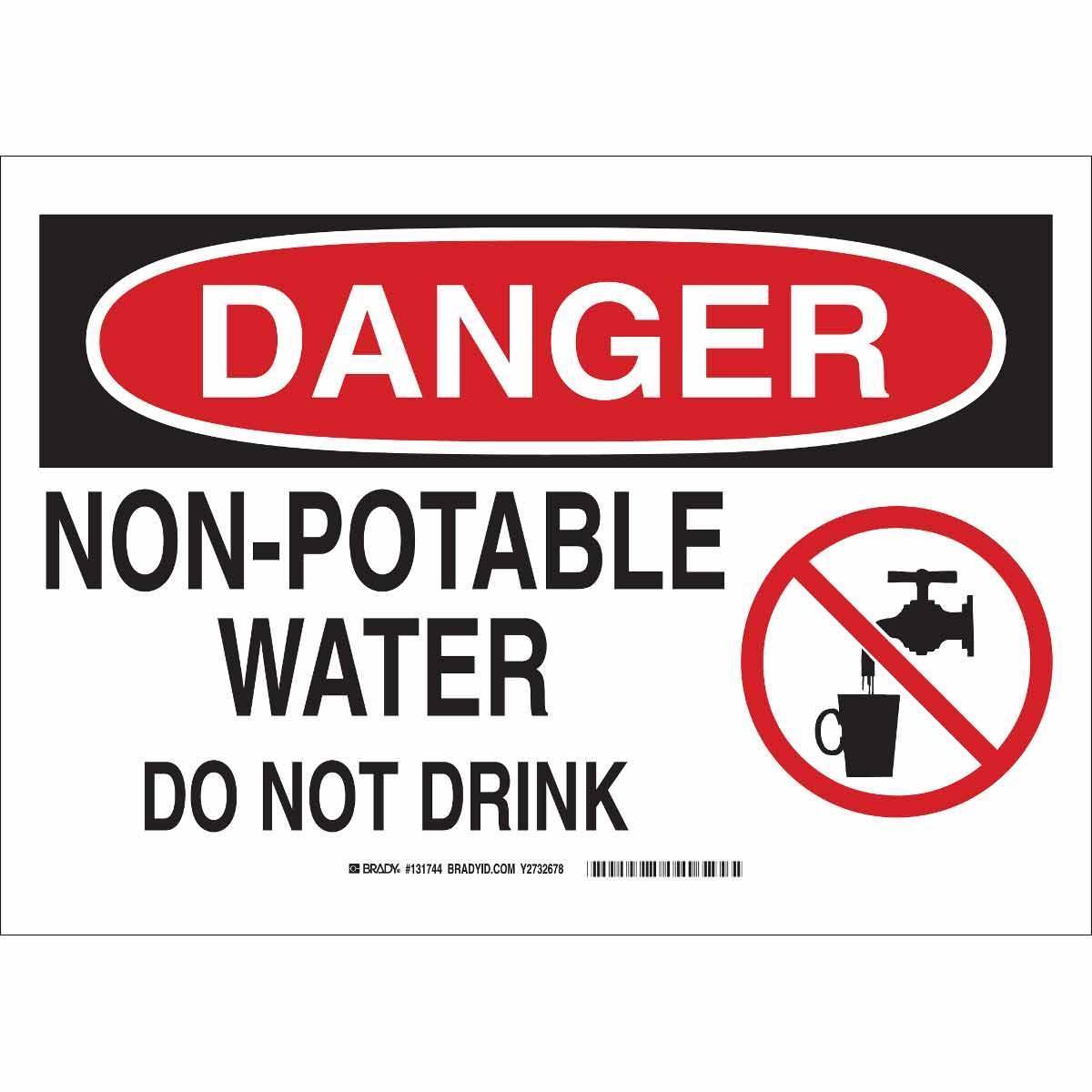 Brady® 131745 Chemical & Hazardous Material Signs