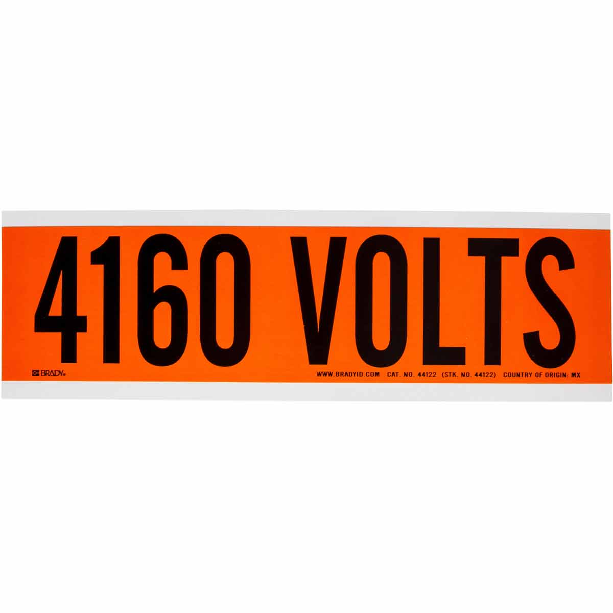 Brady® 44122 Conduit & Voltage Markers