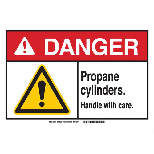 Brady® 145225 Chemical & Hazardous Material Signs