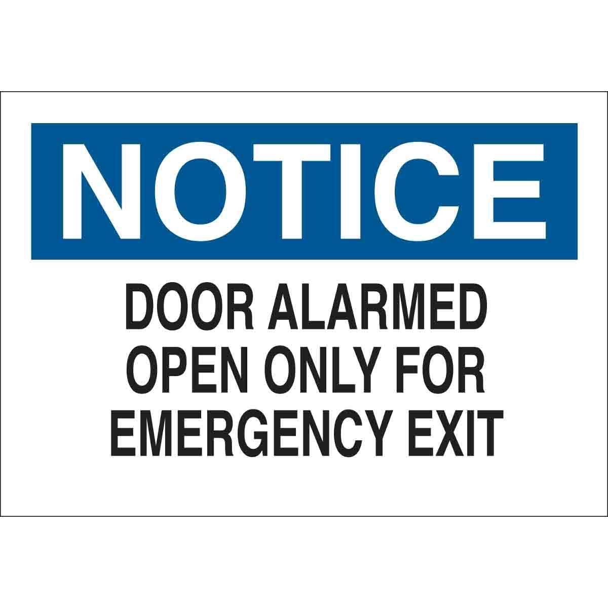 Brady® 22533 Access & Security Signs