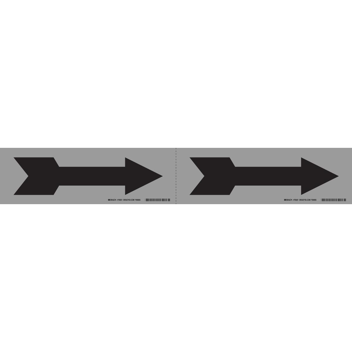 Brady® 76501 Pipe Marking Arrows & Banding Tape