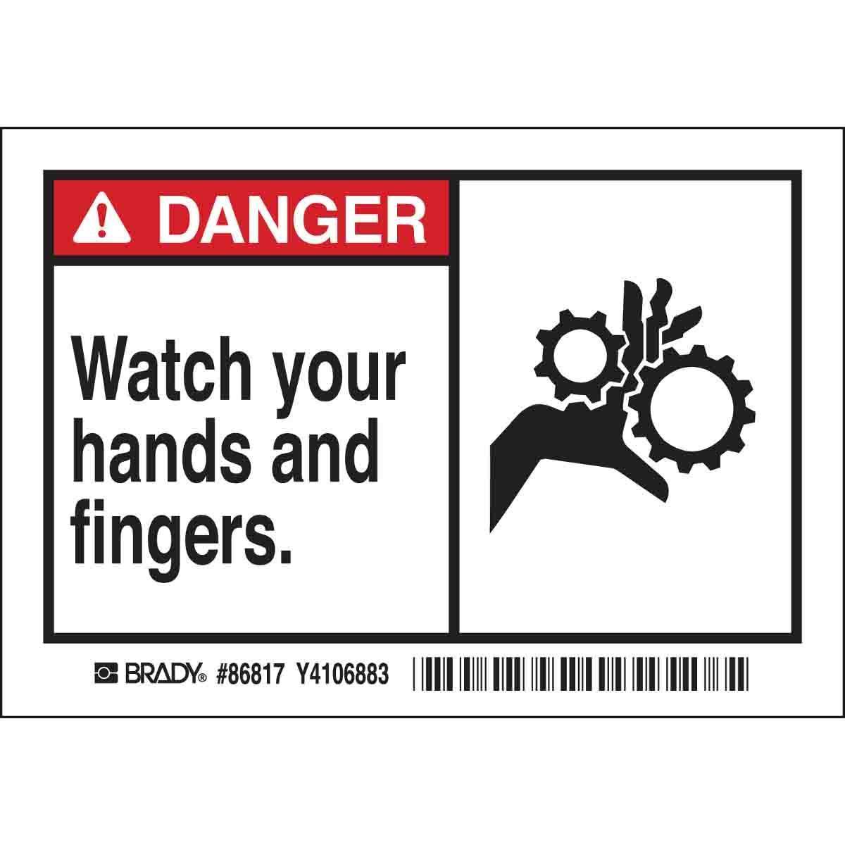Brady® 86817 Safety & Facility Labels