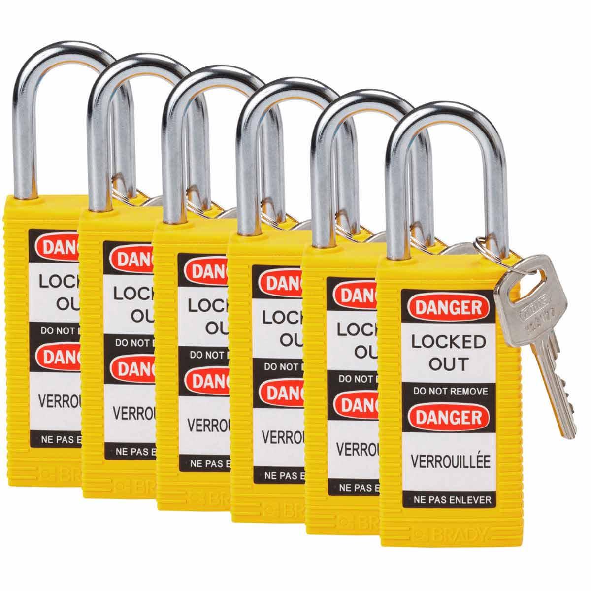 Brady® 123399 Lockout Padlocks