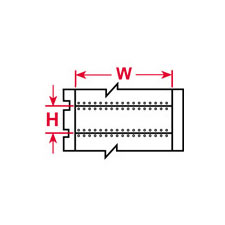 Brady® WMS-205-319 Wire Marker Sleeves