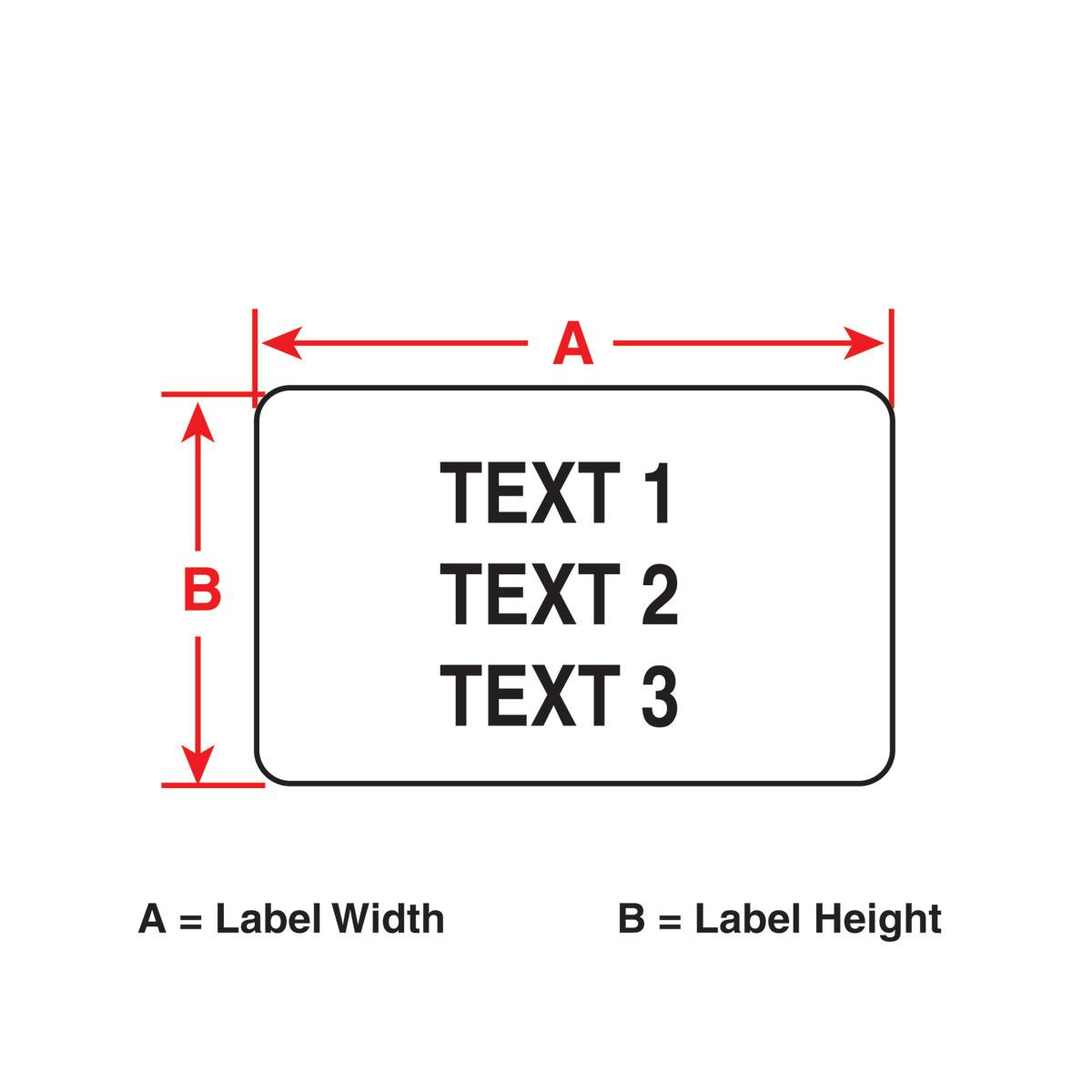 Brady® M-31-7425 Blank Labels & Preprinted Headers