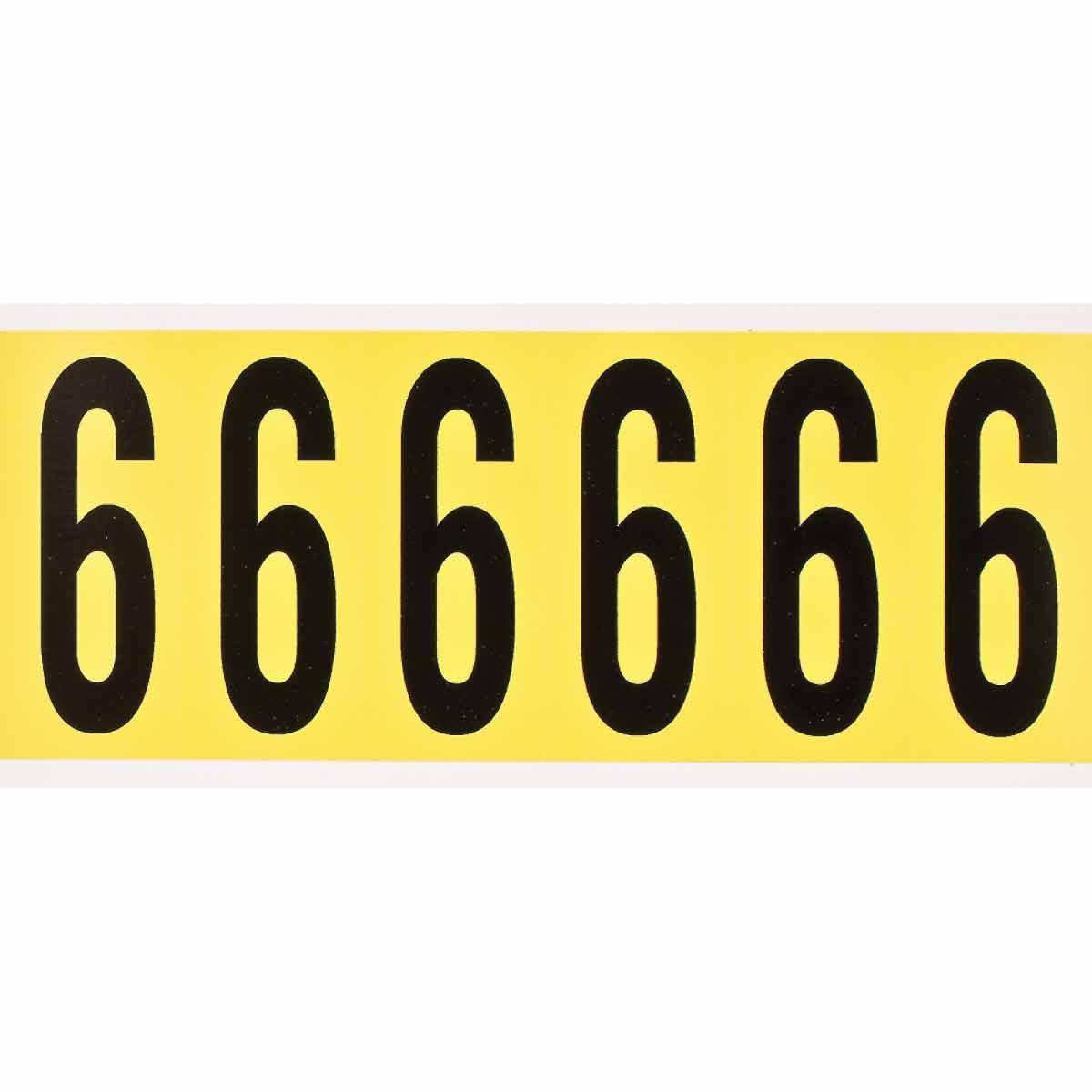 Brady® 3450-6 Letters & Numbers