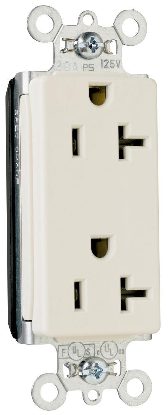 Pass & Seymour® PT26352I Straight Blade Receptacles