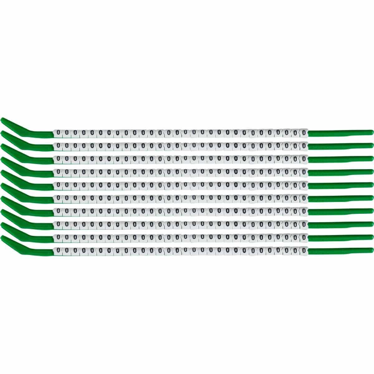 Brady® SCN09-O-CAP Clip on Wire Markers