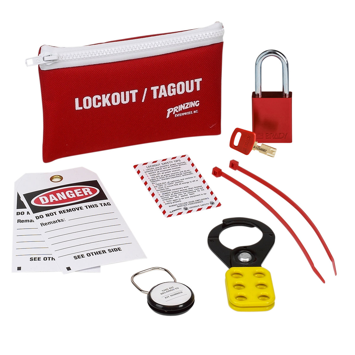 Brady® LK627E-SK-AL Lockout Stations & Kits