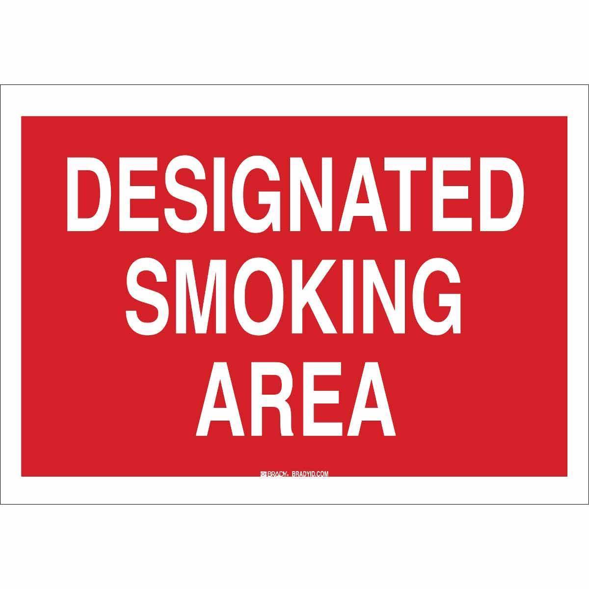 Brady® 122906 No Smoking & Restricted Activity Signs