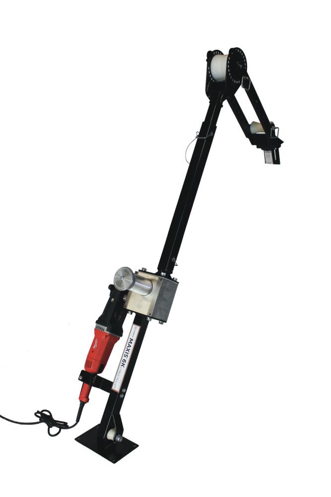 Southwire® Maxis™ 57648501 2-Speed Cable Puller With Motor, 6000 lb Pulling, 12/44 fpm Pulling, 9 ft L Pull Cable, Steel