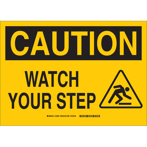 Brady® 132098 Accident Prevention Signs