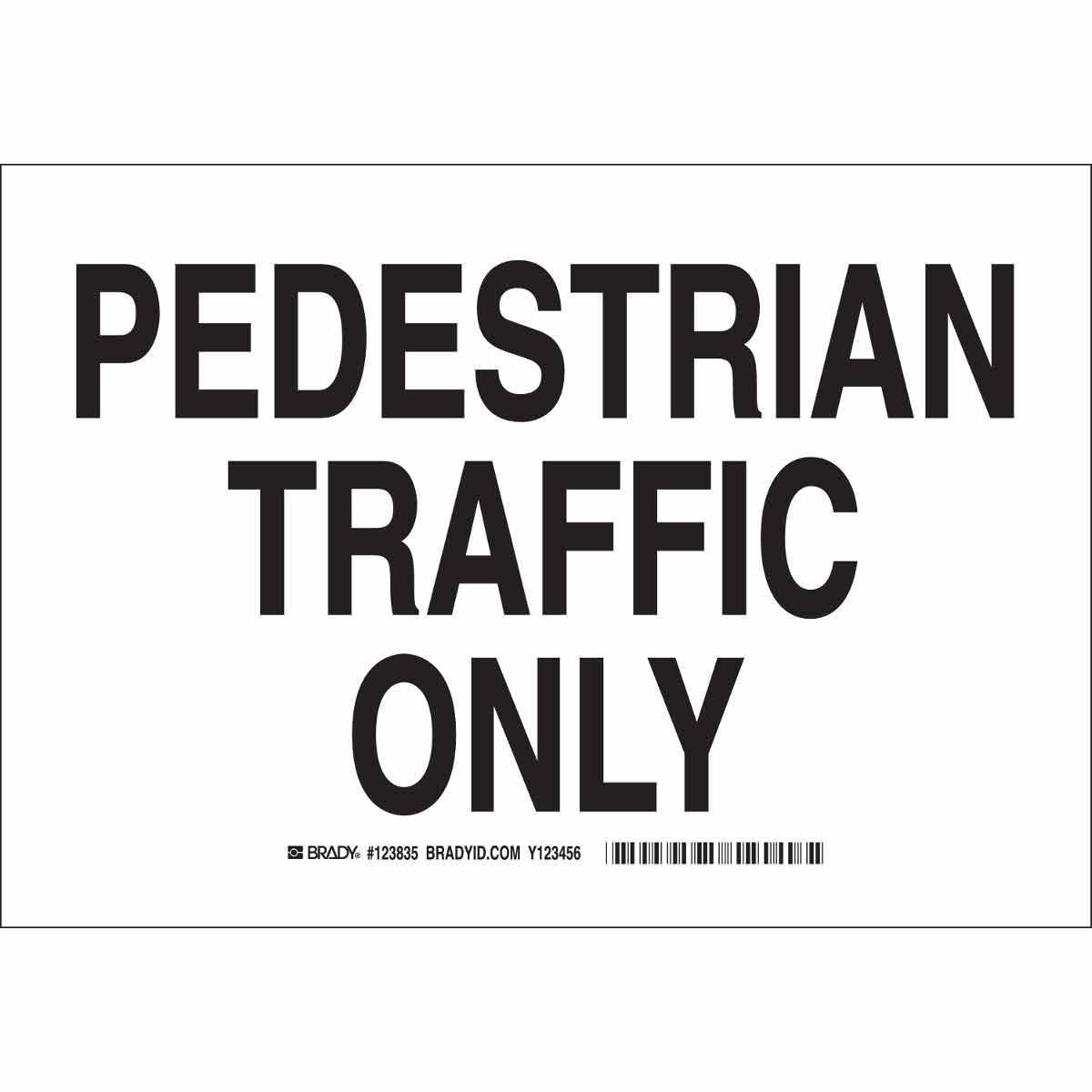 Brady® 123835 Parking & Traffic Signs