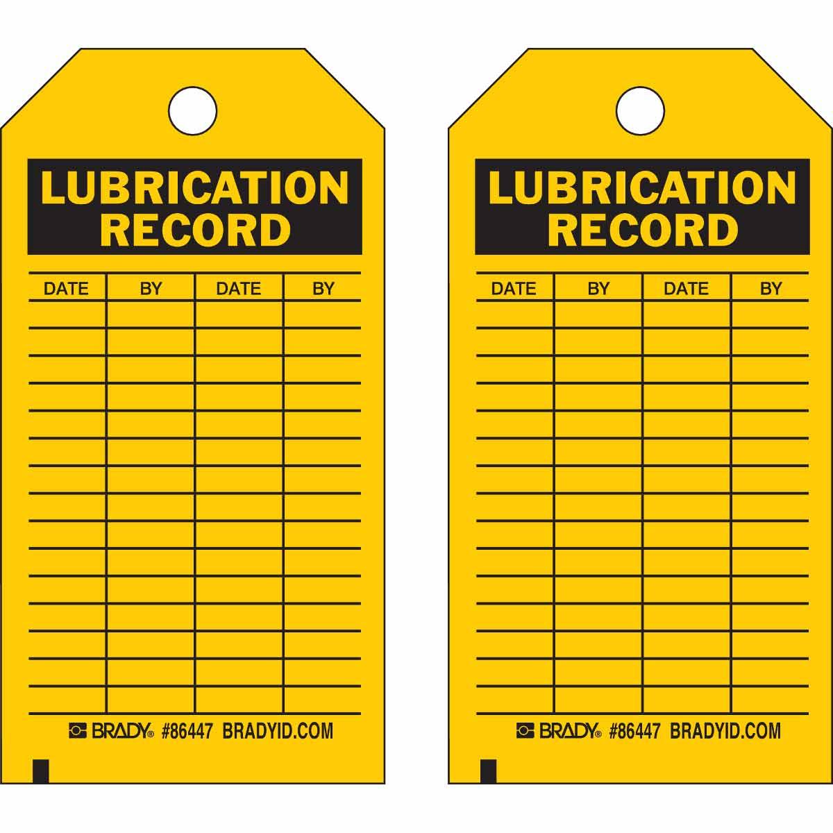 Brady® 86561 Safety & Facility Tags
