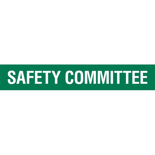 Brady® 43009 Hard Hat Labels & Reflective Strip