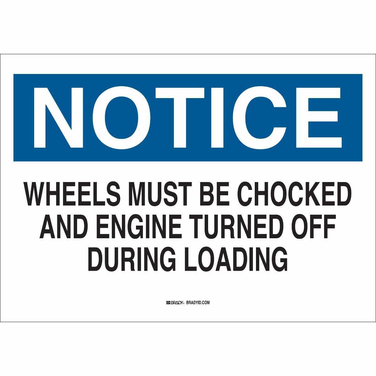 Brady® 25839 Accident Prevention Signs