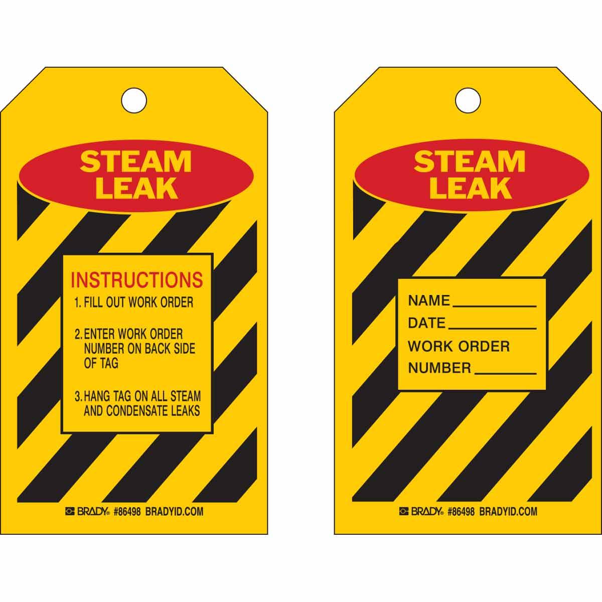 Brady® 86498 Safety & Facility Tags