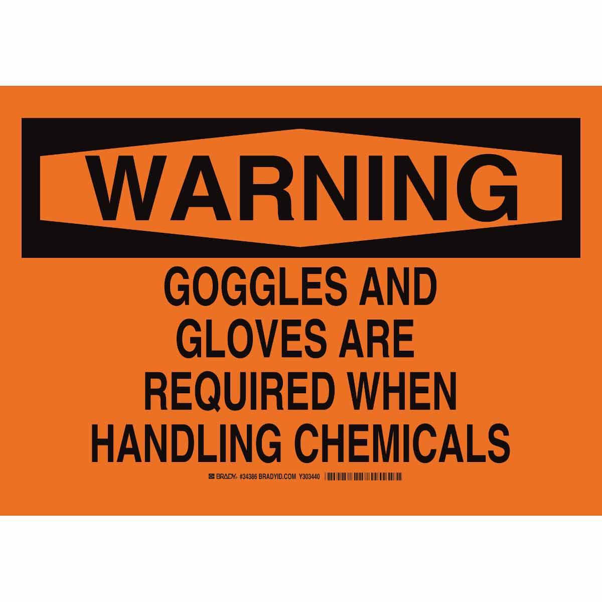 Brady® 34386 Accident Prevention Signs