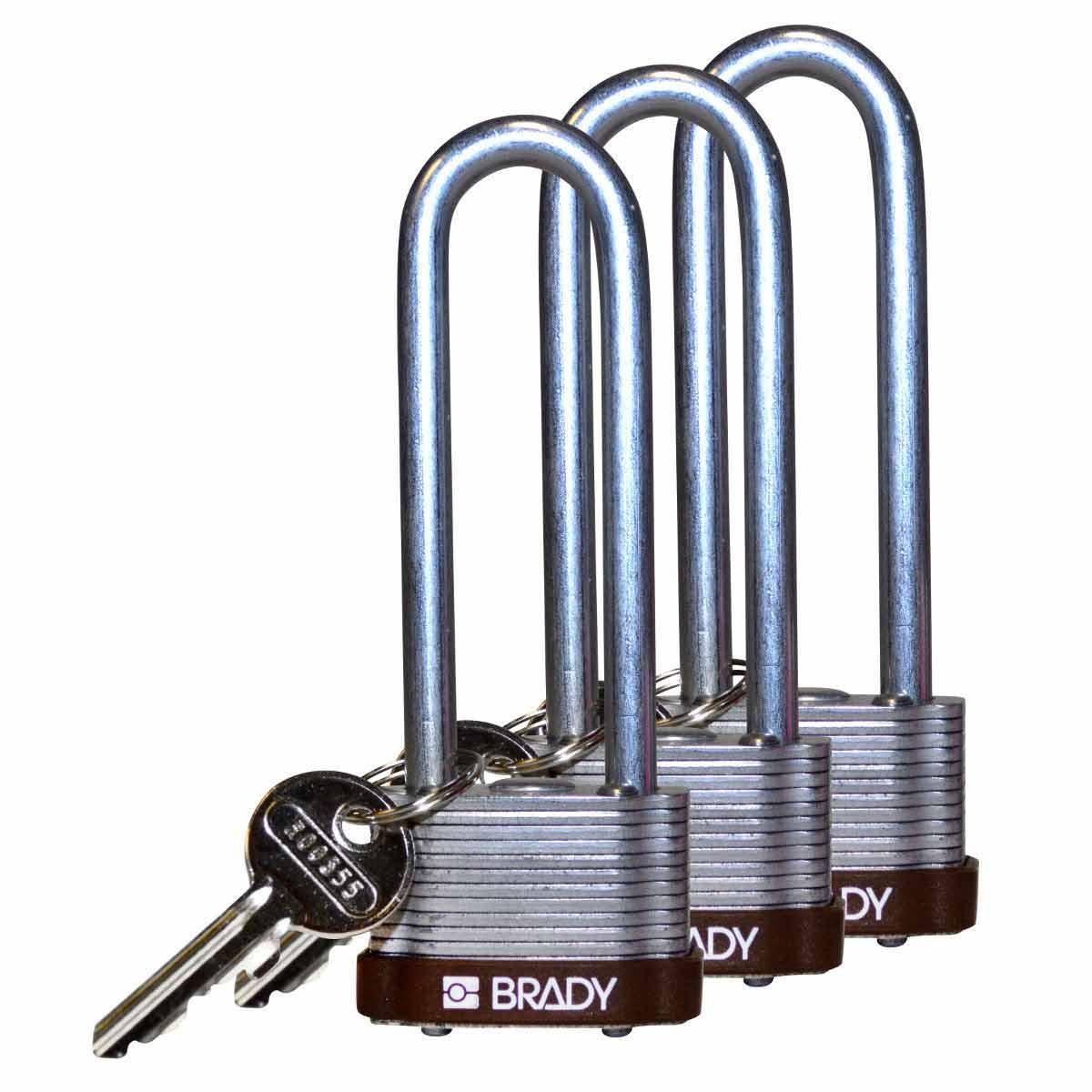 Brady® 123258 Lockout Padlocks