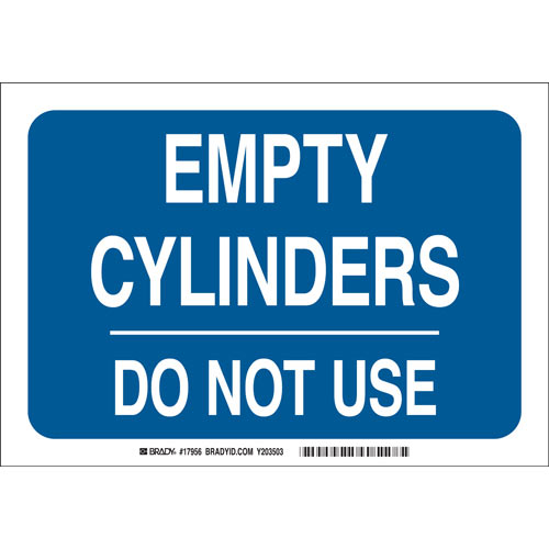 Brady® 17956 Chemical & Hazardous Material Signs