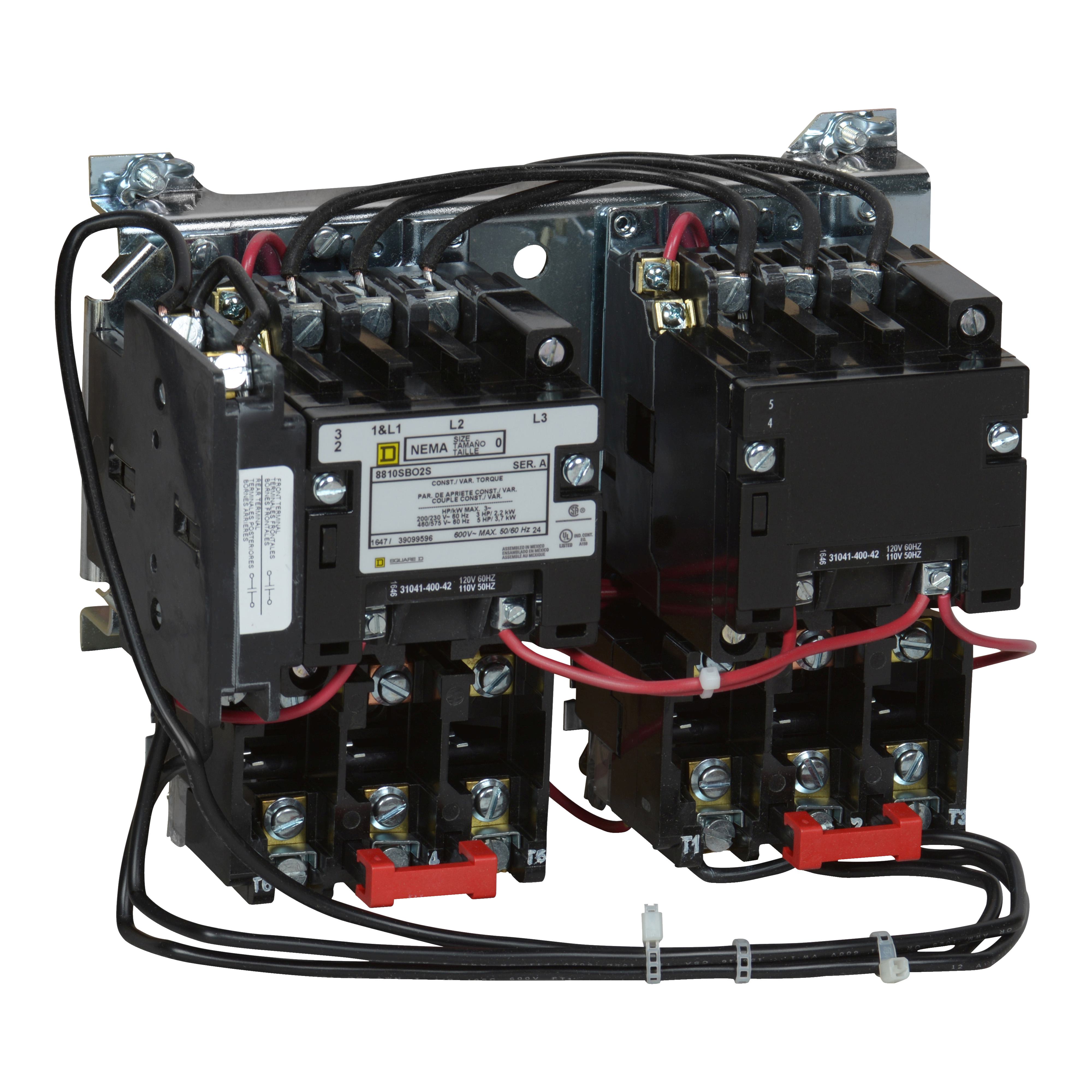 Square D™ 8810SBO4V02S Multi-Speed Starters