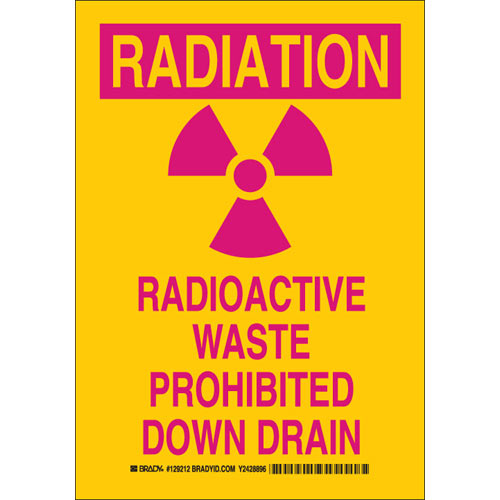 Brady® 129213 Chemical & Hazardous Material Signs