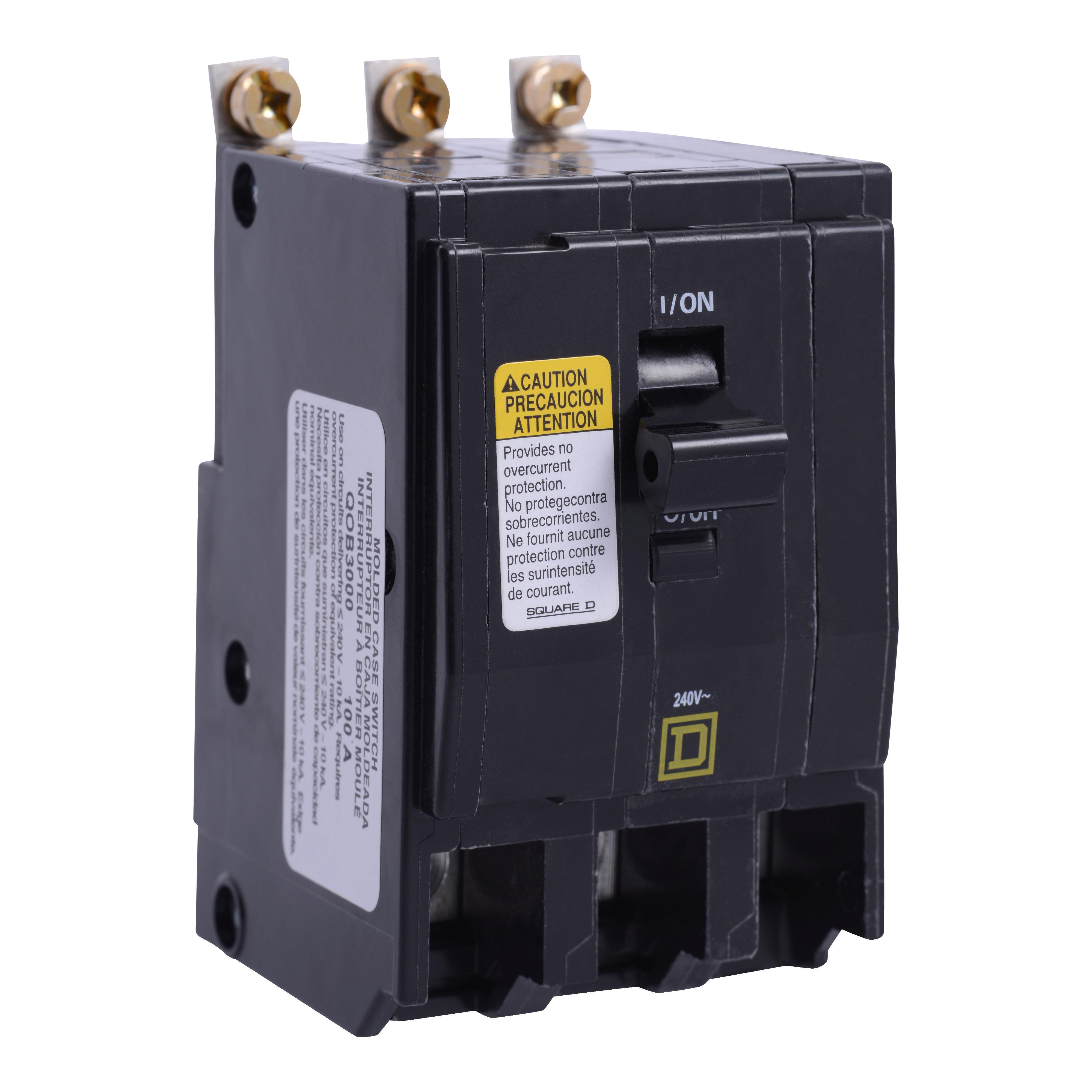 Square D™ QOB300 Miniature Circuit Breakers