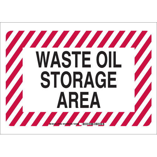 Brady® 17283 Chemical & Hazardous Material Signs